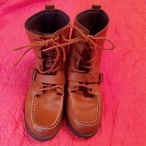 Polo by Ralph Lauren Brown Leather Boots